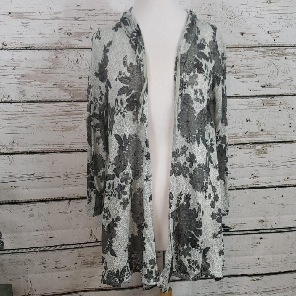 One A Hooded Cardigan